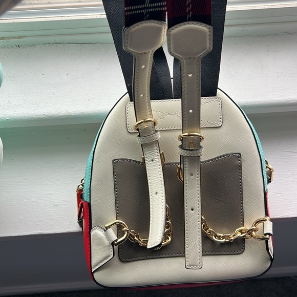 Marc Jacobs Pack Shot Block Leather Backpack - Picture 12 of 12